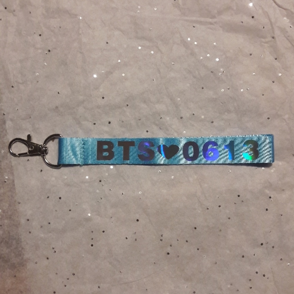 Kpop BTS Keychain Lanyard